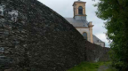 Les murailles du château médiéval de Neufchâteau, relevées récemment.